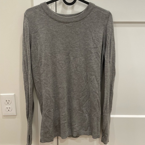 lululemon athletica Tops - lululemon athletica Gray Long Sleeve Top